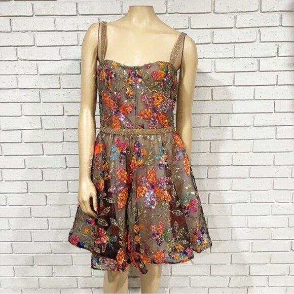 Bronx and Banco Women’s Mademoiselle Embellished Minidress - Size XL - Picture 1 of 9